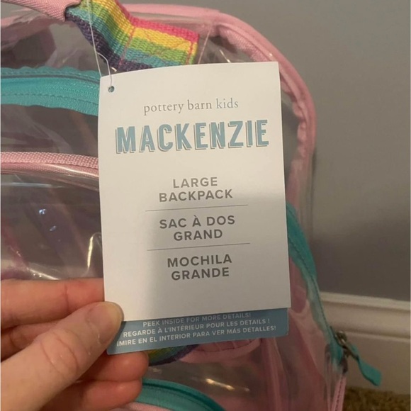 NWT large pottery barn backpack - Picture 2 of 3